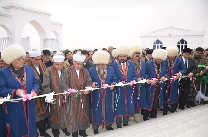 په فاریاب ولایت کې د آقینې جامع جومات پرانیسته