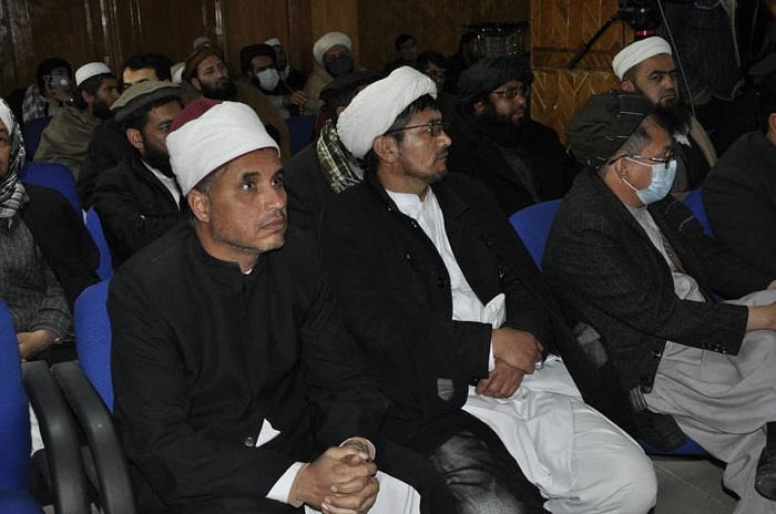 نن د یوې رسنیزې غونډې په ترڅ کې چې د ارشاد، حج او اوقافو وزارت په نوښت د مشعل پوهنتون په تالار کې جوړه شوې وه، دوه برخې درلودې.