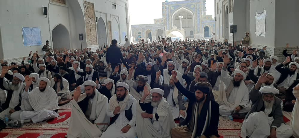 مولوی انصاری در مناظره علمای هرات حاضر نگردید.