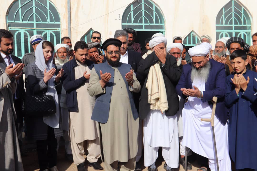 د ګذرې ولسوالۍ د اردو باغ په کلي کې د لوی جومات ودانۍ