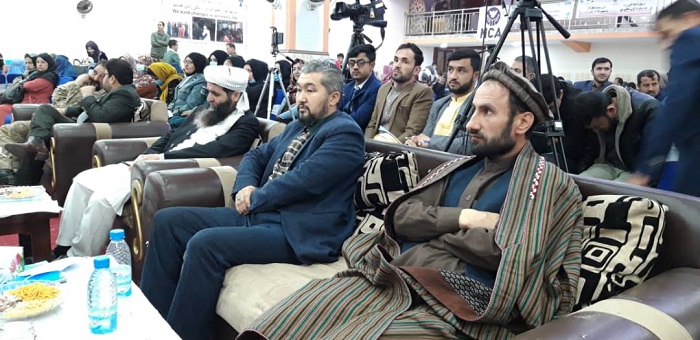 اشتراک ریئس ارشاد حج و اوقاف ولایت سمنگان در برنامه تجلیل از روز جهانی زن