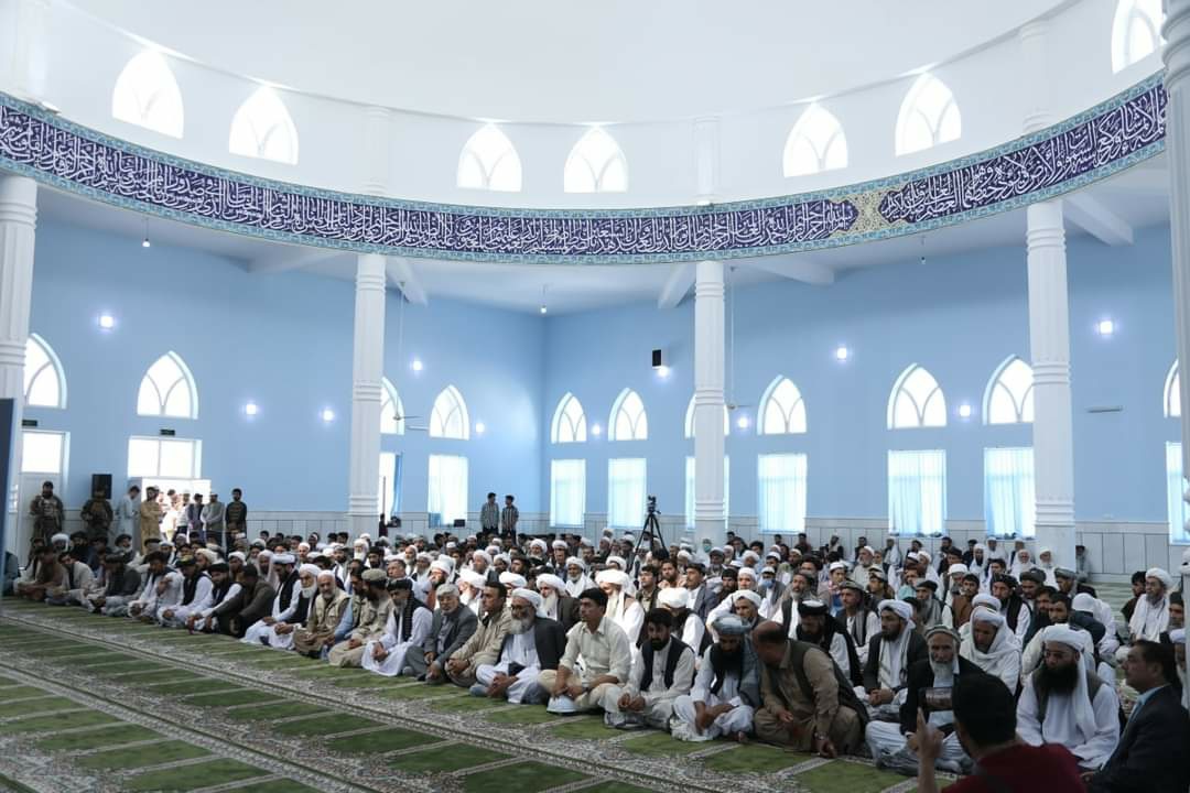 مراسم افتتاح مسجد جامع ولایت هرات