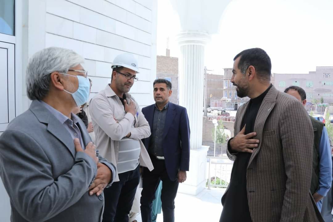 مراسم افتتاح مسجد جامع ولایت هرات