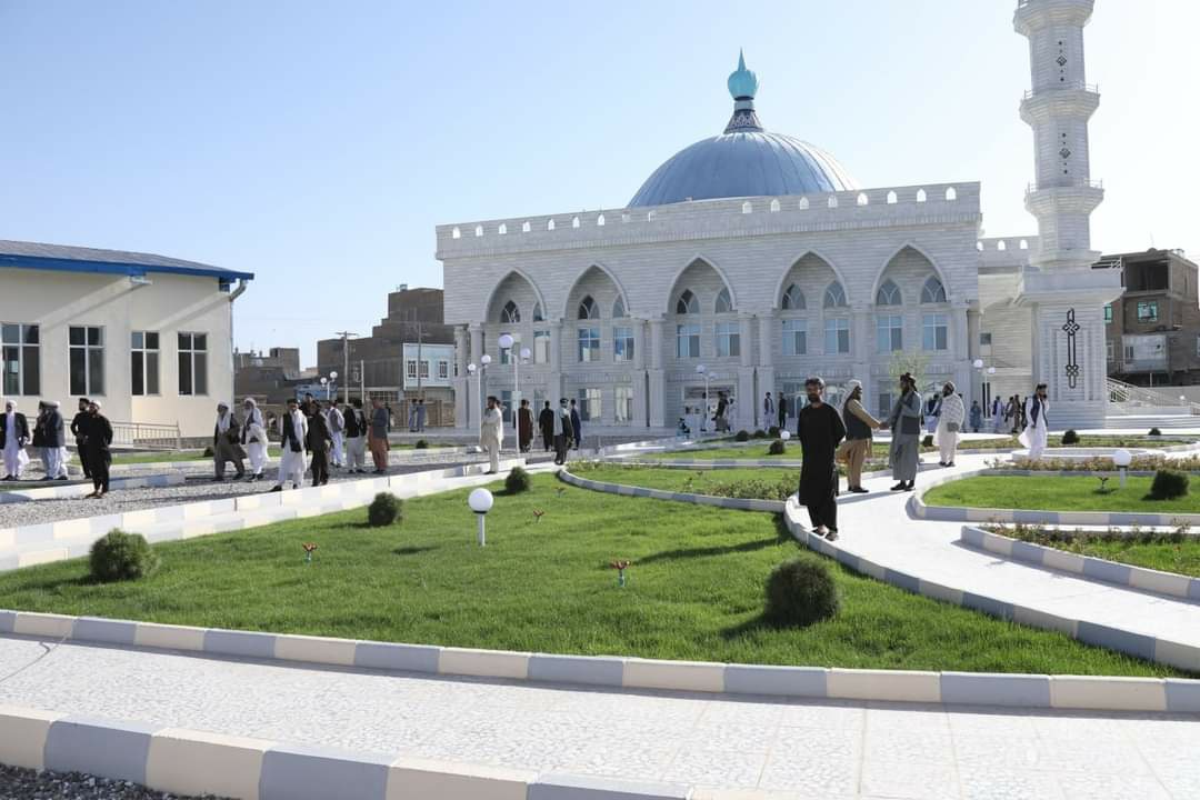 مراسم افتتاح مسجد جامع ولایت هرات