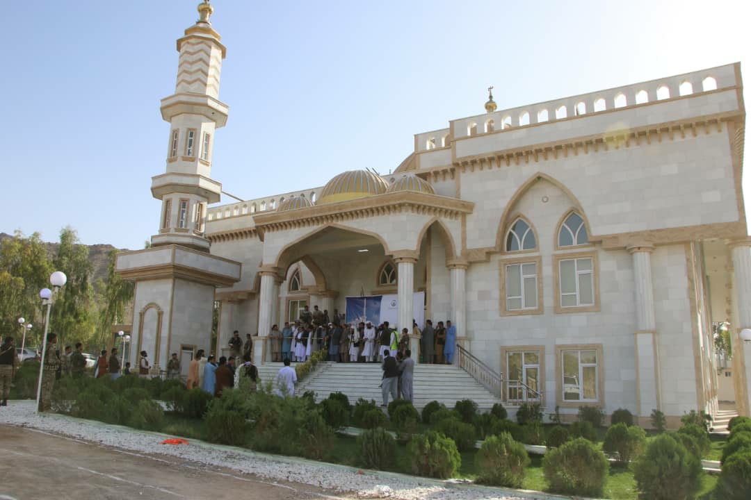 افتتاح مسجد جامع در ولایت فراه