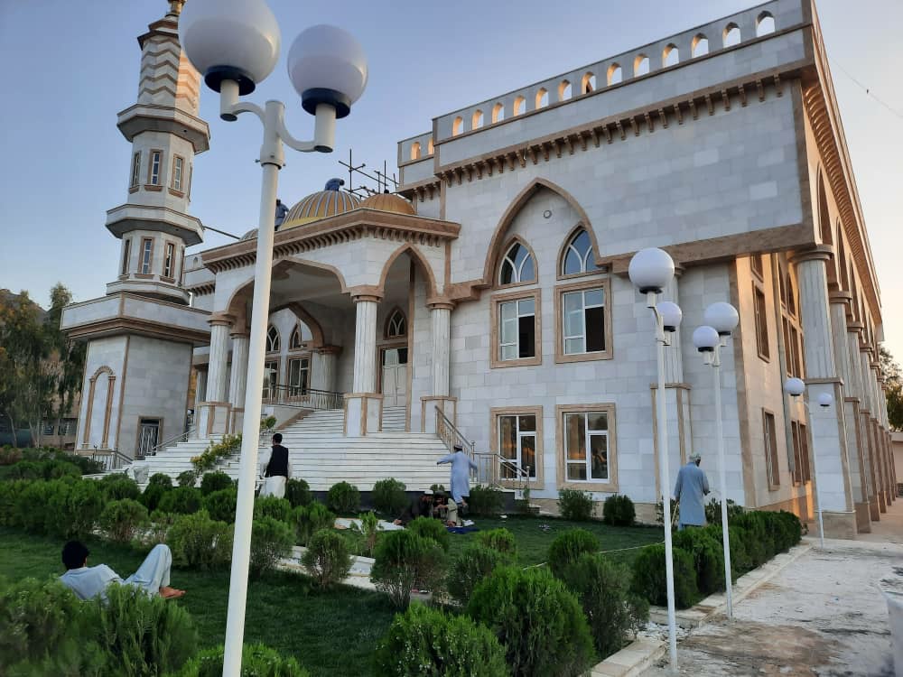 افتتاح مسجد جامع در ولایت فراه