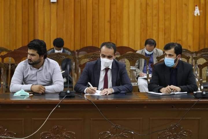 تدویر کنفرانس مشترک وزارت های ارشاد، حج و اوقاف، صحت عامه، اطلاعات و فرهنگ و اداره اترا در رابطه به مبارزه با موج سوم کرونا