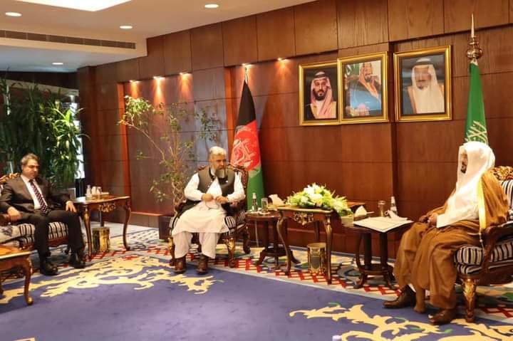 Meeting of the Minister of MOHIA with the Minister of Islamic Affairs of Saudi Arabia