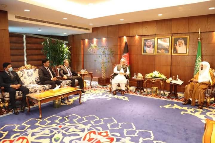 Meeting of the Minister of MOHIA with the Minister of Islamic Affairs of Saudi Arabia