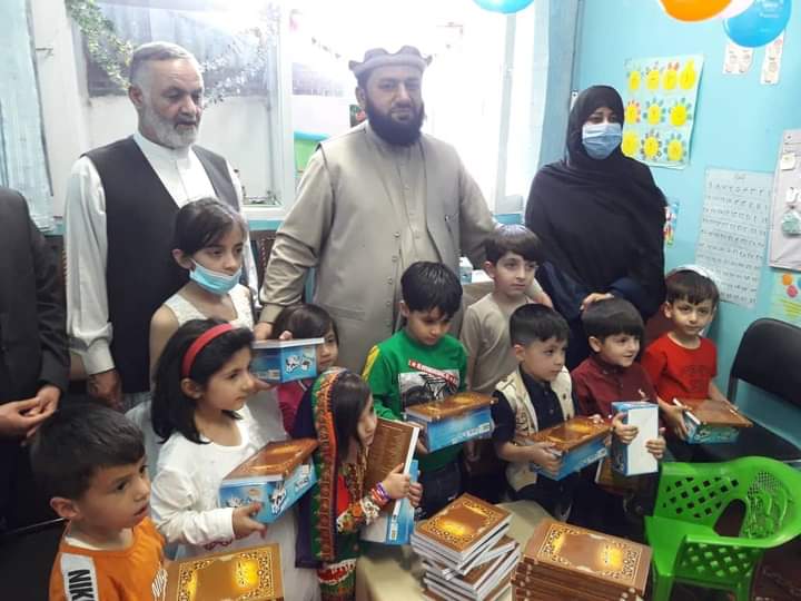 از روز جهانی کودک در کودکستان محل کار این وزارت تجلیل گردید