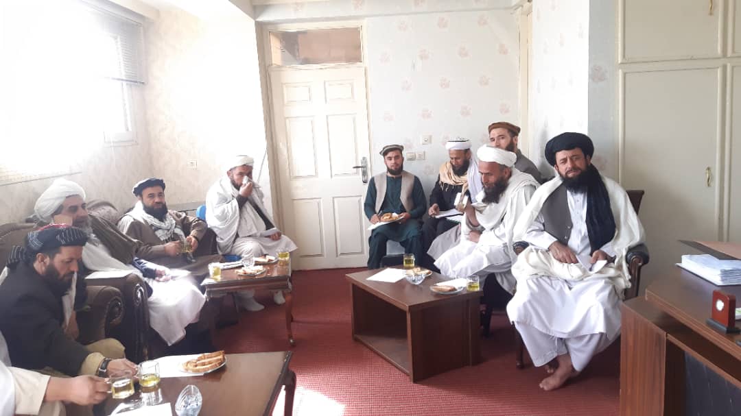 ملاقات ریس انسجام و امور مساجد با علما