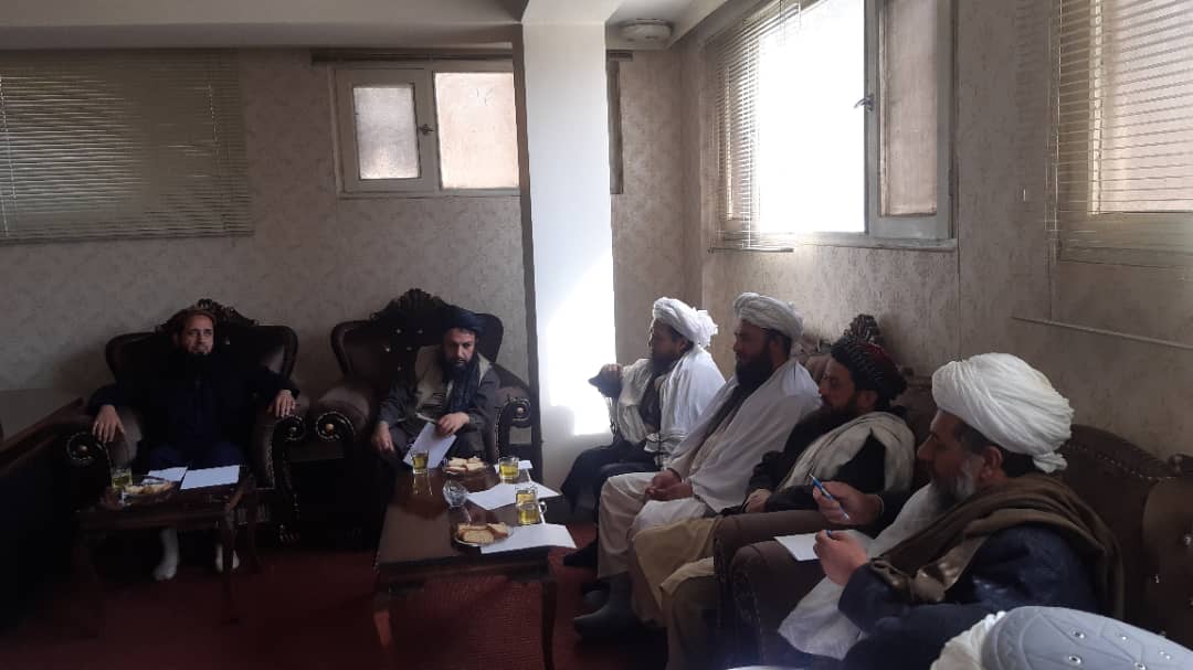 ملاقات ریس انسجام و امور مساجد با علما