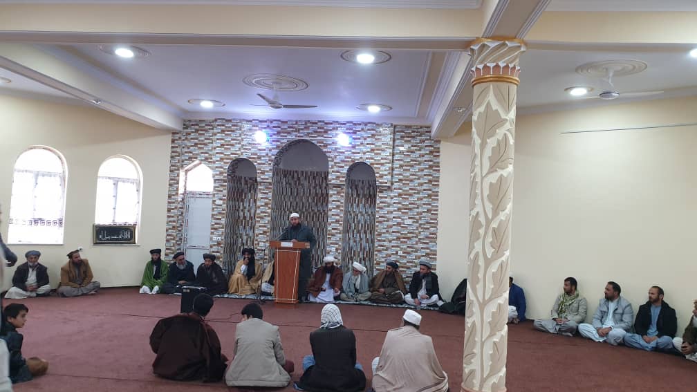مسجد محمدرسول (الله صلی الله علیه وسلم) در شهر تالقان توسط مفتی عبدالرحمن غزنوی رئیس ارشاد، حج واوقاف ولایت تخار افتتاح و به بهره برداری سپرده شد.