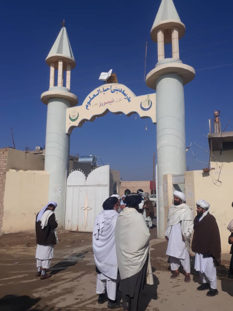ملاقات مشورتی ریس ارشاد حج و اوقاف غزنی با علما و خطبا