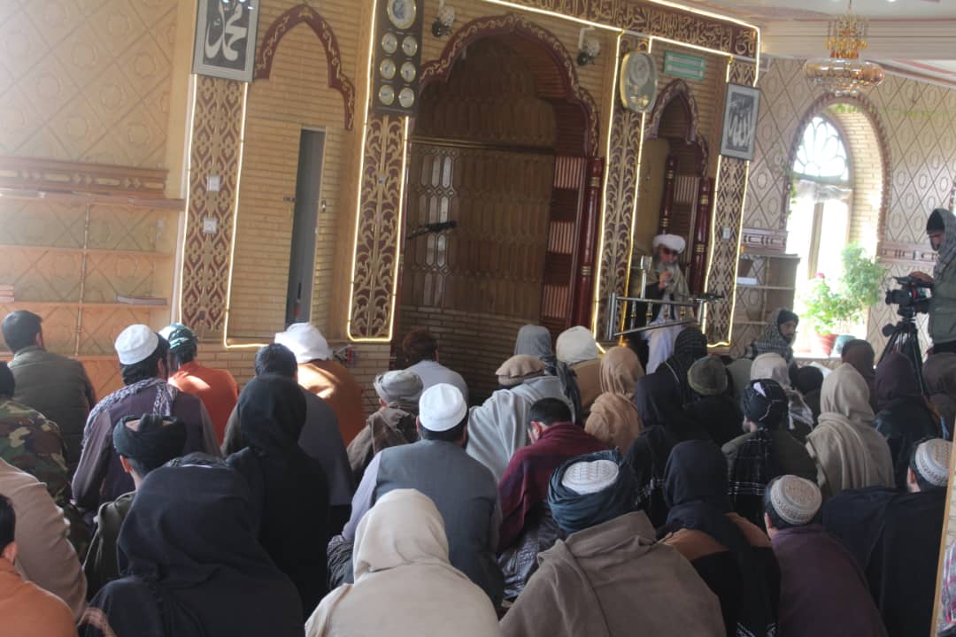 د غزنی ولایت د جمعې د لمانځه د خطبې په تړاو.