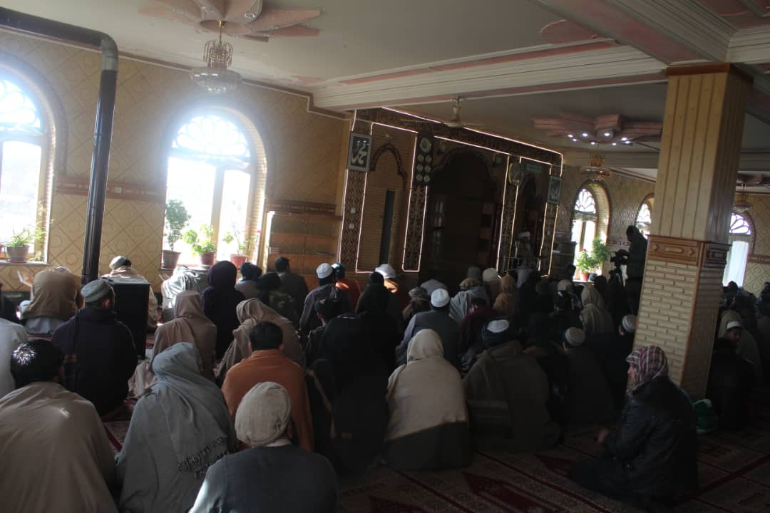 د غزنی ولایت د جمعې د لمانځه د خطبې په تړاو.