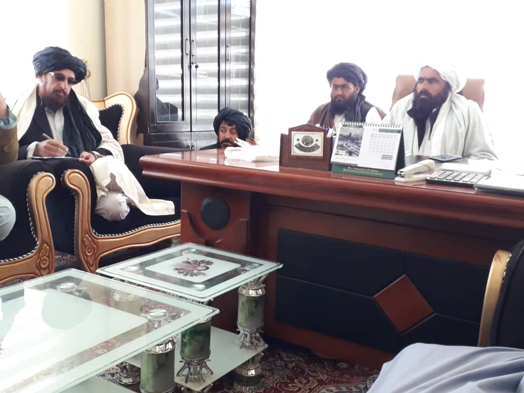 د زابل ولایت د ارشاد،حج او اوقافو په ریاست کې د مفتي محمد اسلام واسیع ترمشرۍ لاندې اداري غونډه ترسره شوه.