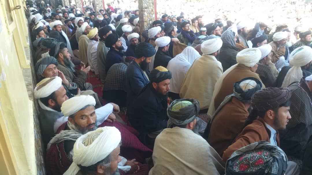  محفل باشکوه فراغت و دستاربندی (۴۶) تن فاضلان دوره حدیث شریف و(۲۹) تن حافظان قرآن عظیم الشأن در مدرسه و دارالعلوم اسلامیه حنفیه ولایت سمنگان دایر گردید.