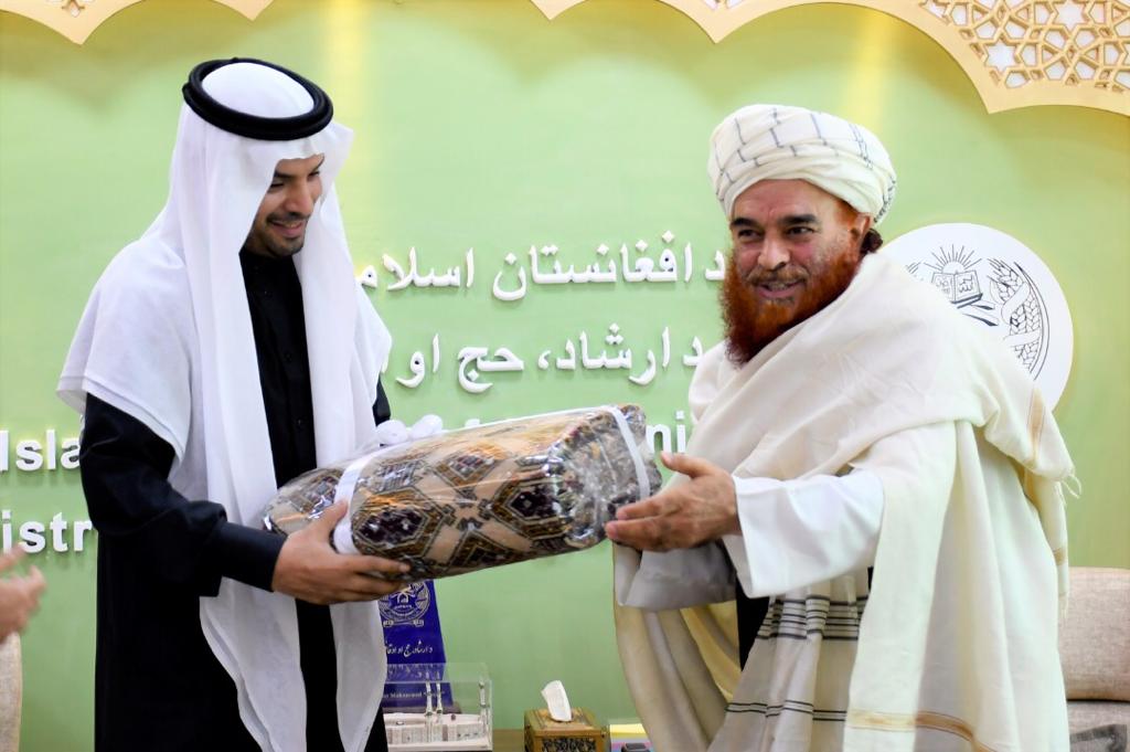 د ارشاد، حج او اوقافو وزیر د سعودي عربستان سفارت دقنسولی له مستشار سره وکتل.