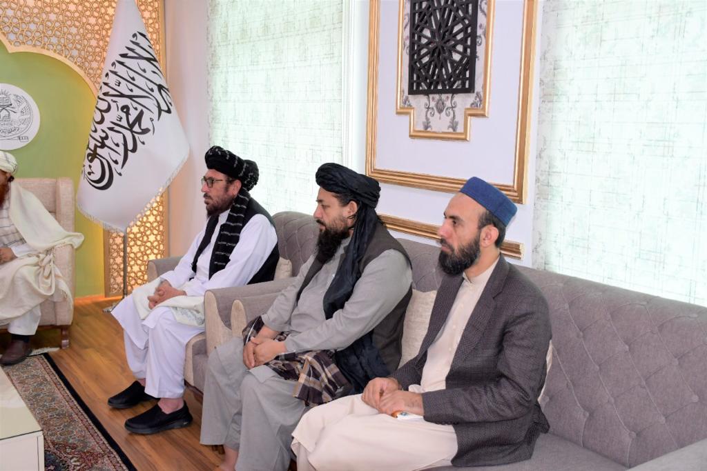 د ارشاد، حج او اوقافو وزیر د سعودي عربستان سفارت دقنسولی له مستشار سره وکتل.