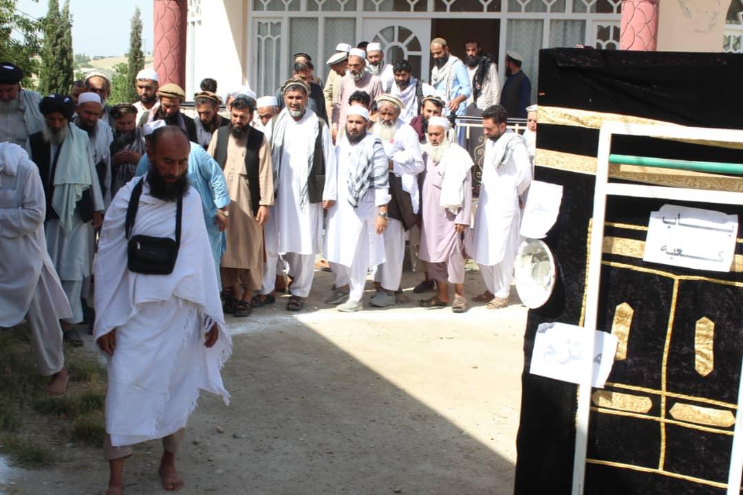 آغاز دروس مناسک حج برای عازمین بیت الله الحرام در ولایت لغمان