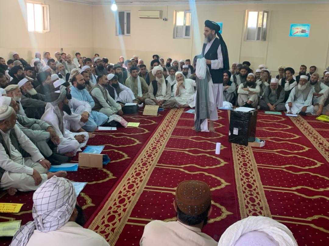 تدریس مناسک حج برای عازمین حج بیت الله در مجتمع حجاج زون مرکز موفقانه ادامه دارد