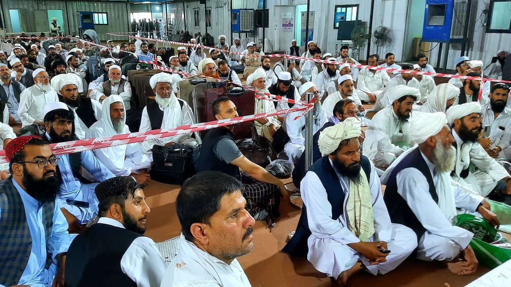 دیدار تودیعی وزیر ارشاد، حج و اوقاف با عازمین بیت الحرام 
