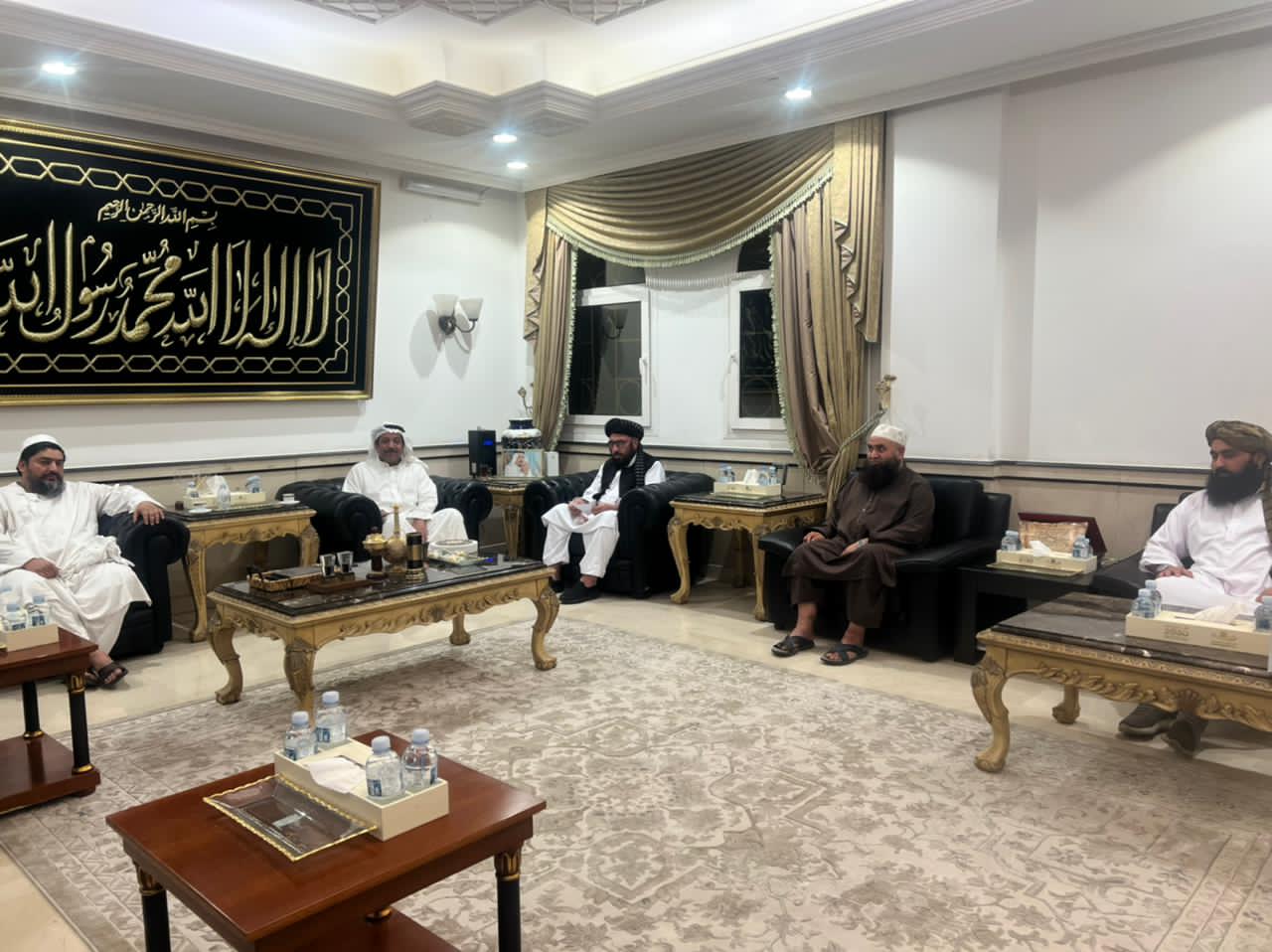 A Meeting Of The MOHIA Delegation In Makkah With The Officials Of The South Asia Institute