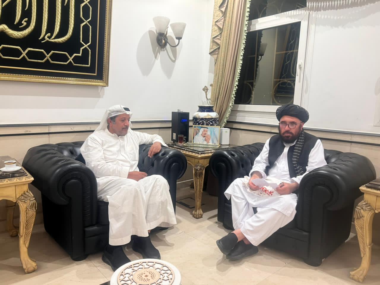 A Meeting Of The MOHIA Delegation In Makkah With The Officials Of The South Asia Institute