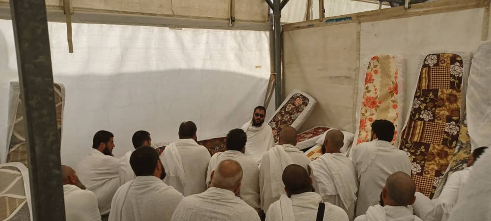 The arrival of 30,000 pilgrims of the country in Mina Sharif