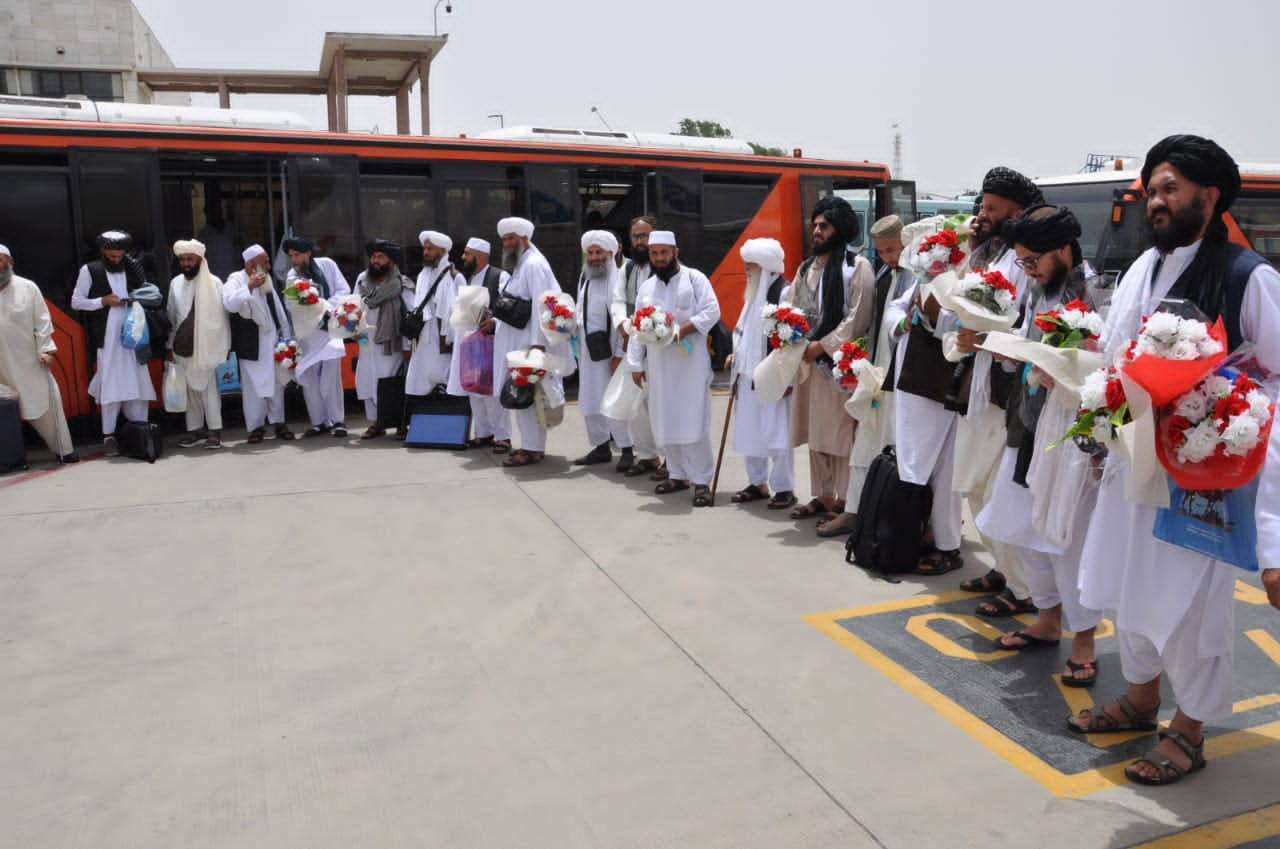 The first return flight of Pilgrims from Saudi Arabia arrived in Kabul