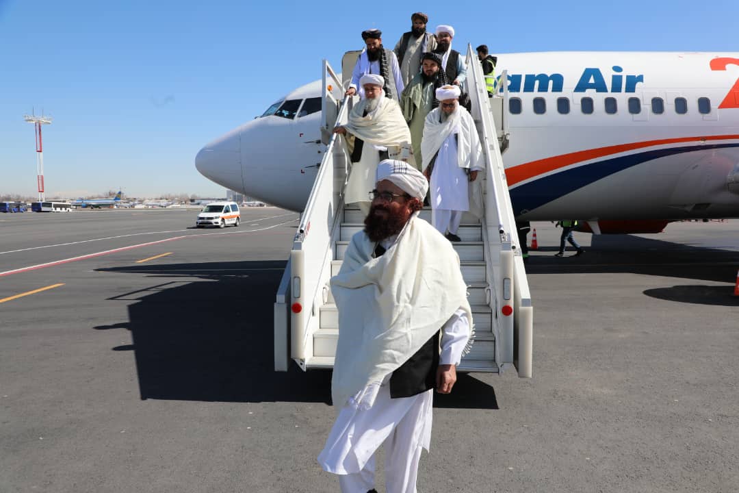  The Minister of MOHIA , and the accompanying delegation returned from Uzbekistan to the country today.