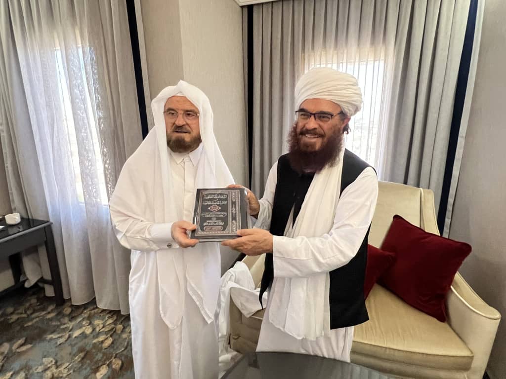 The Minister of MOHIA  in Istanbul, Turkey met with the President of the World Union of Muslim Scholars