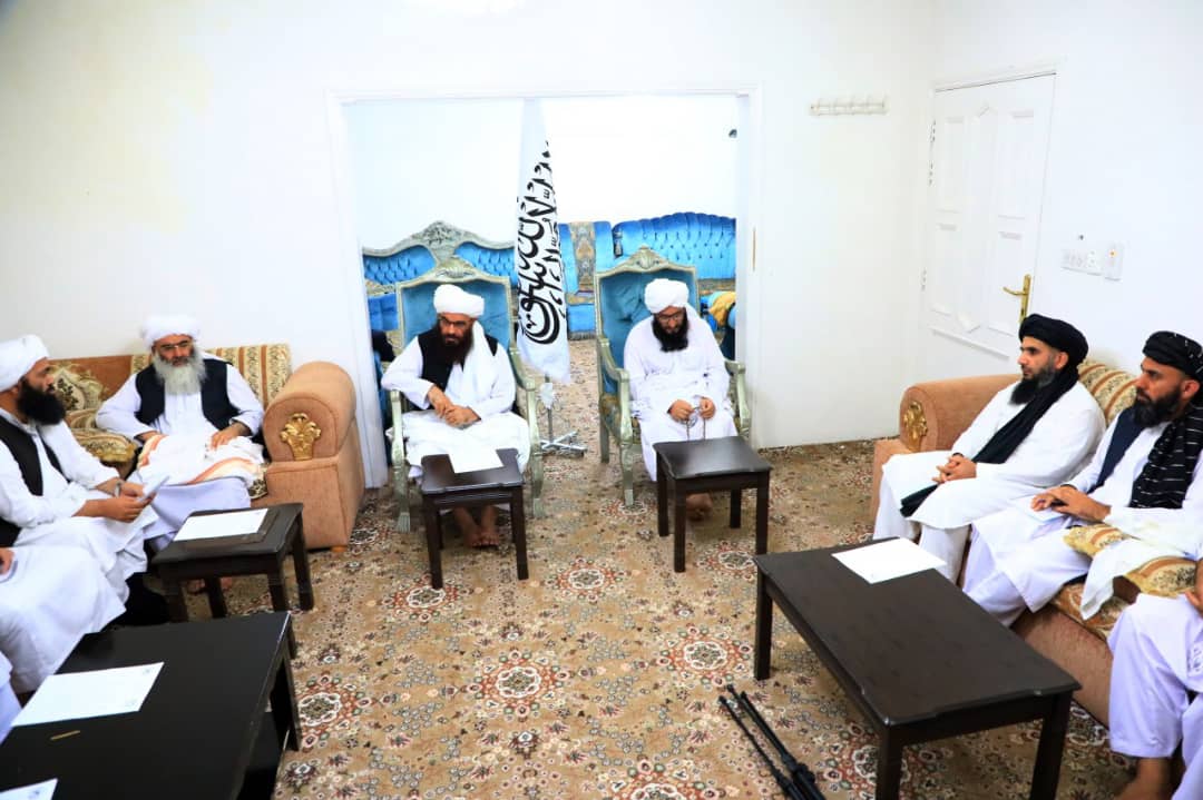 د ارشاد، حج او اوقافو وزیر تر مشرۍ لاندی په مدینه منوره کې د حج بعثې غونډه تر سره شوه