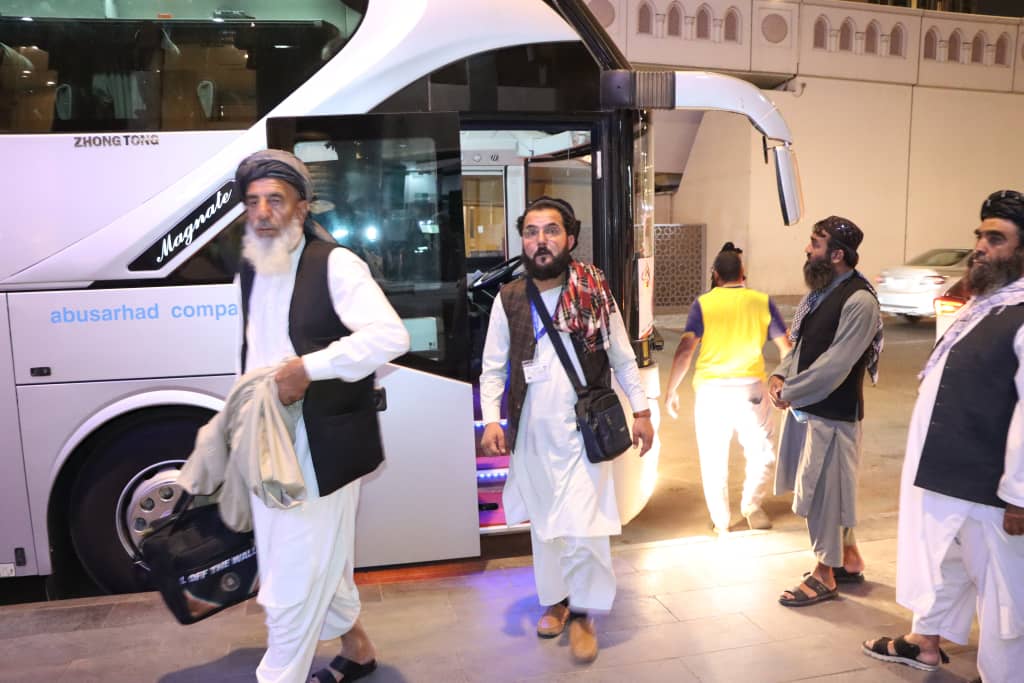 The process of accommodating Afghan pilgrims in Medina is proceeding in an organized manner.