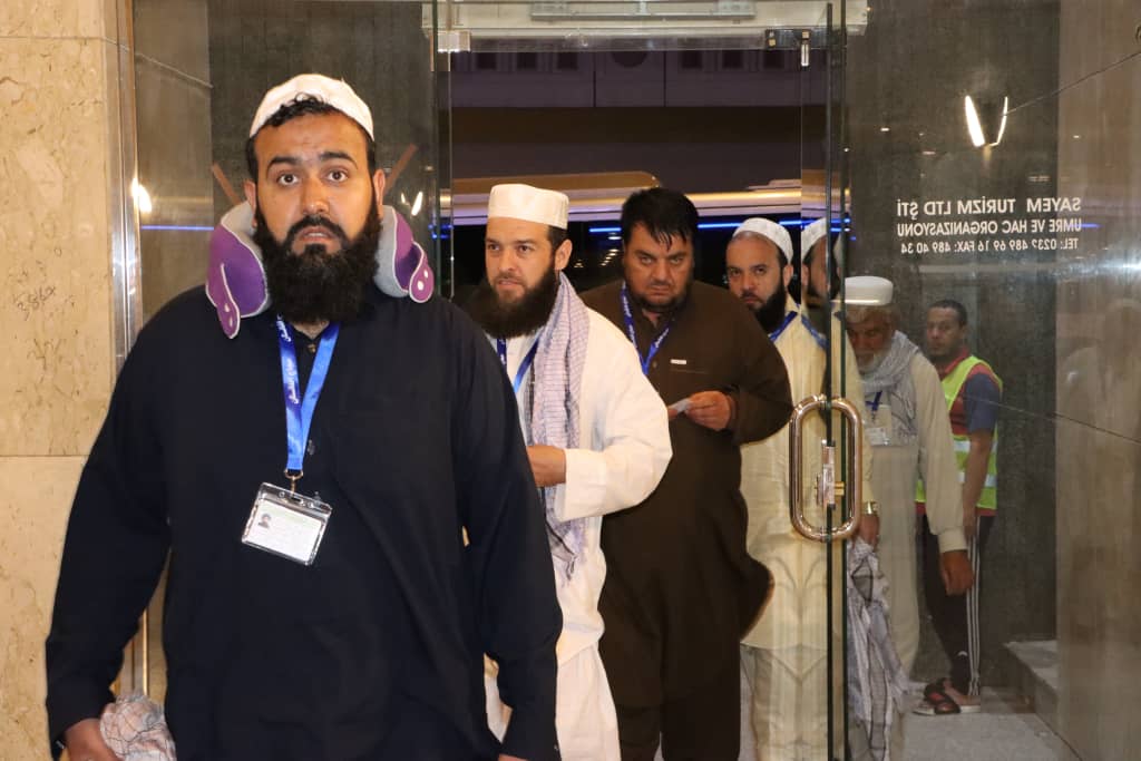The process of accommodating Afghan pilgrims in Medina is proceeding in an organized manner.