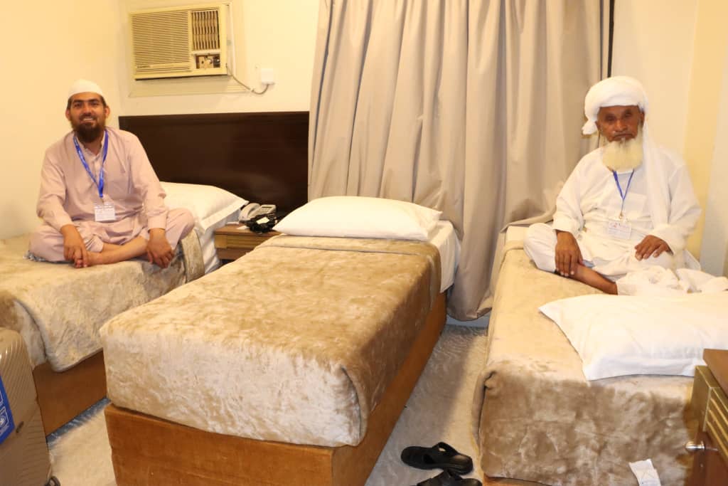 The process of accommodating Afghan pilgrims in Medina is proceeding in an organized manner.