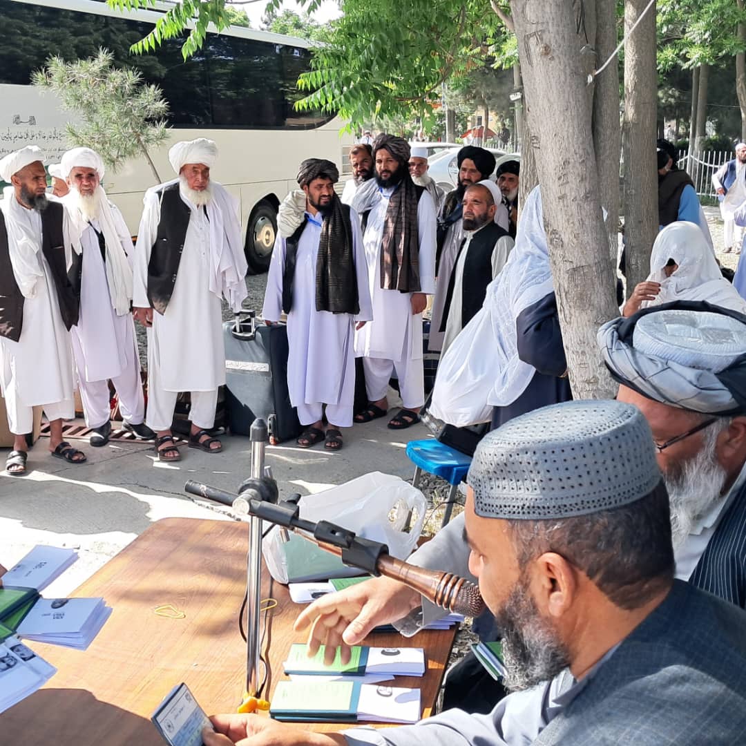 The process of transferring 30,000 Afghan pilgrims to the holy sites of Mecca and Medina has been successfully completed