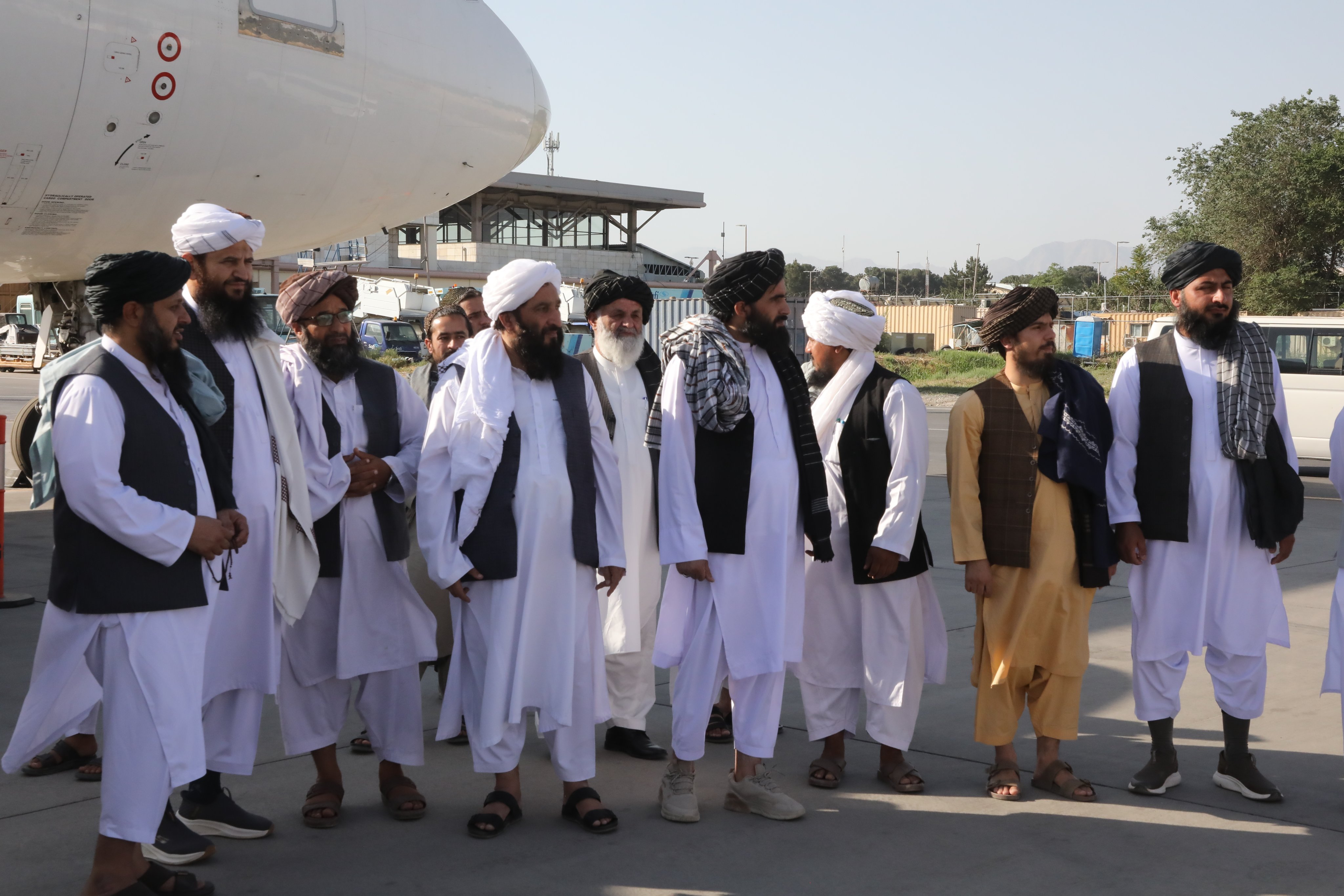 The First Flight of Afghan Pilgrims Arrived Today at Kabul International Airport  