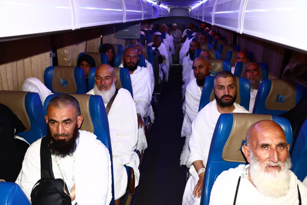Afghan pilgrims departed for Mina to perform the Hajj rituals