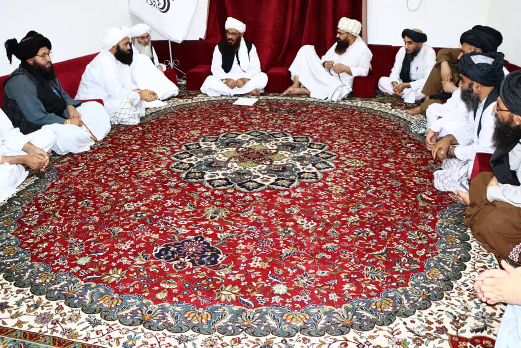 Afghanistan’s Hajj Mission Meeting Held in Medina Under the Supervision of the Minister of MOHIA.  