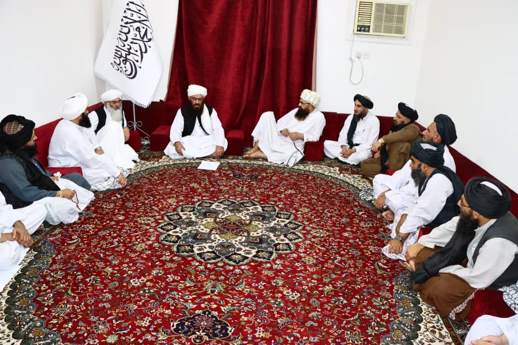 Afghanistan’s Hajj Mission Meeting Held in Medina Under the Supervision of the Minister of MOHIA.  
