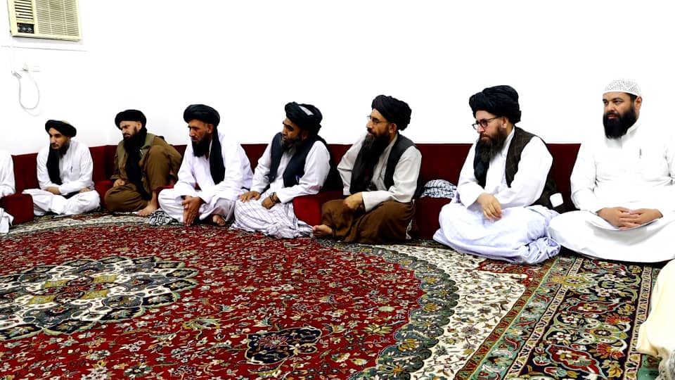 Afghanistan’s Hajj Mission Meeting Held in Medina Under the Supervision of the Minister of MOHIA.  