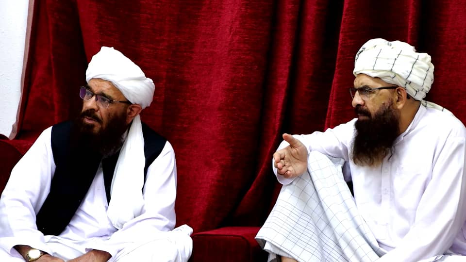 Afghanistan’s Hajj Mission Meeting Held in Medina Under the Supervision of the Minister of MOHIA.  