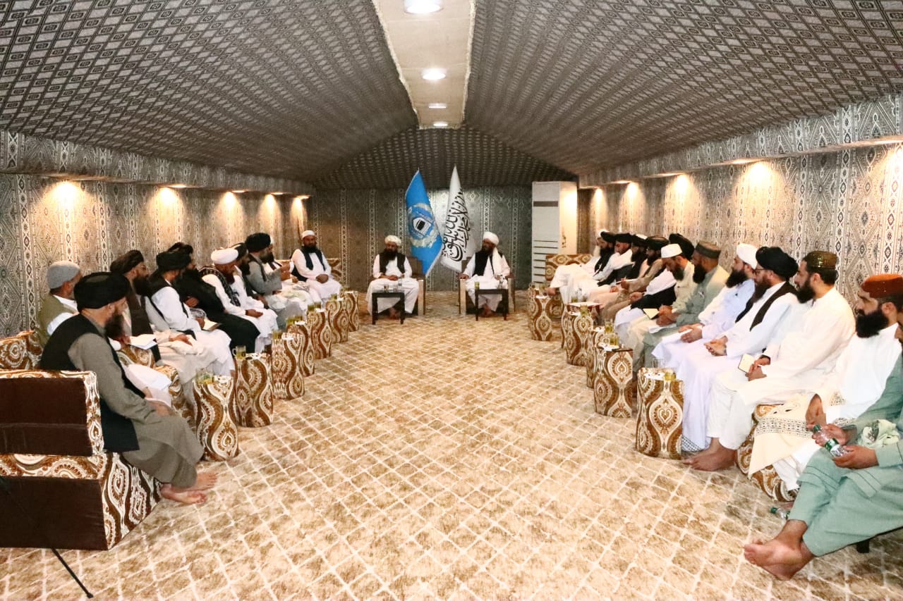 جلسهٔ خاص اداری بعثهٔ حج افغانستان تحت سرپرستی وزیر ارشاد، حج و اوقاف در مکه مکرمه برگزار گردید