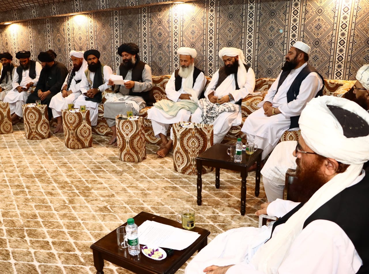 جلسهٔ خاص اداری بعثهٔ حج افغانستان تحت سرپرستی وزیر ارشاد، حج و اوقاف در مکه مکرمه برگزار گردید
