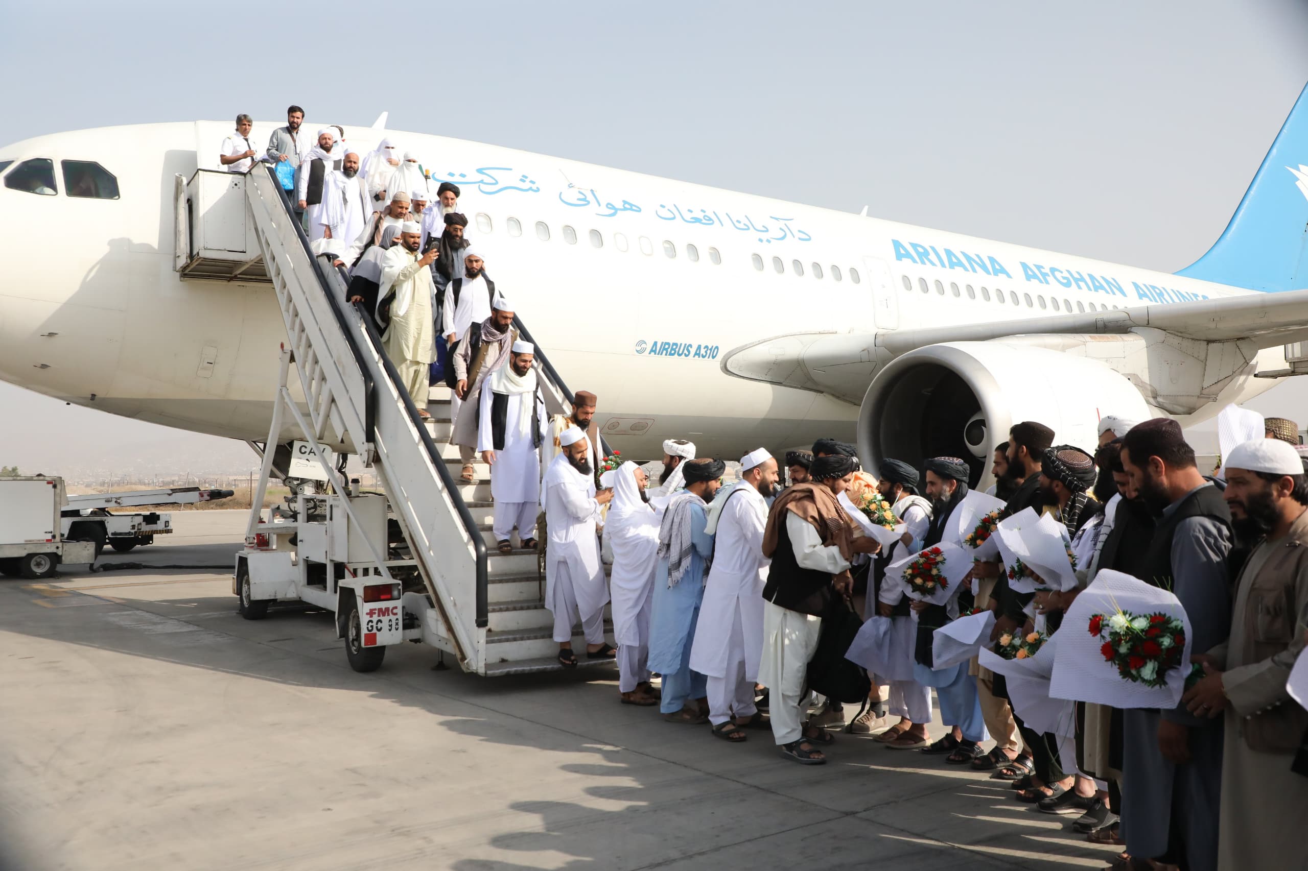 The return of Afghan pilgrims from Saudi Arabia successfully concluded