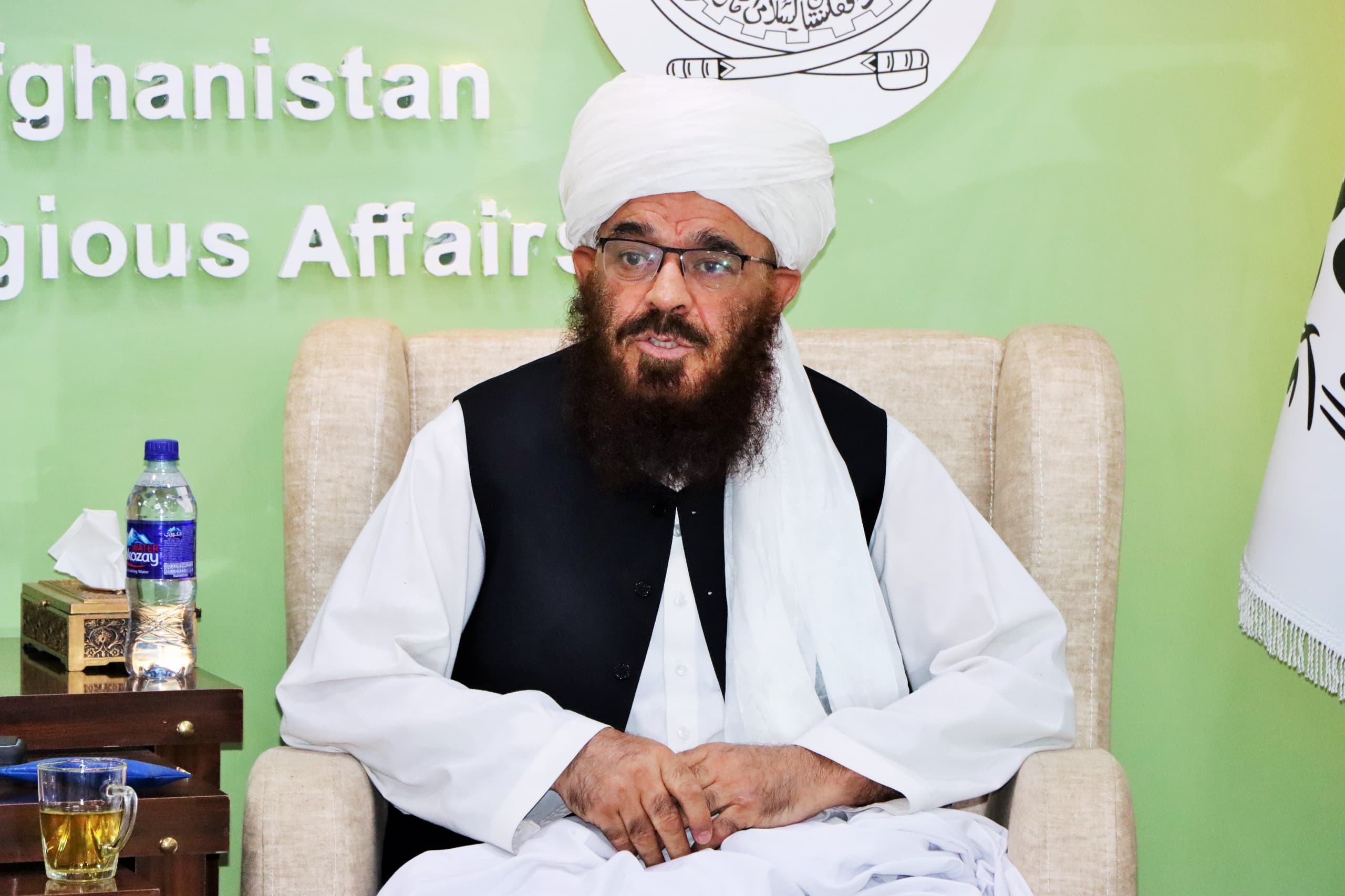 د ارشاد، حج او اوقافو وزیر تر مشرۍ لاندې د بېلا بېلو وزارتونو له مسؤولینو سره ګډه غونډه ترسره شوه
