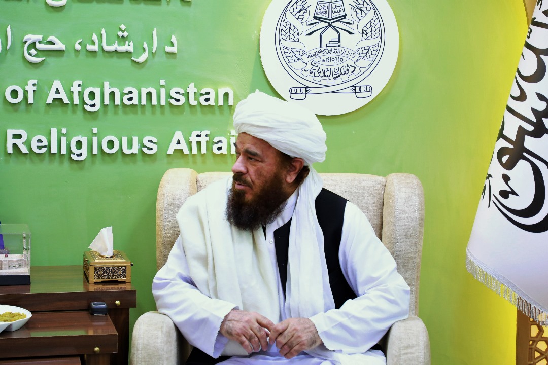 په قطر کې د افغانستان اسلامي امارت سفیر د ارشاد، حج او اوقافو له وزیر سره وکتل