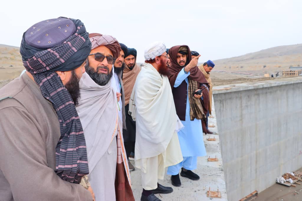 The Minister of MOHIA, leading a delegation, traveled to Balkh province and visited various religious services and national development projects.